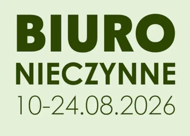 BIURO NIECZYNNE - 10-24.08.2026