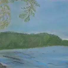 Plener malarski - Zgorzałe, maj 2014.