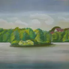 Plener malarski - Zgorzałe, maj 2014.