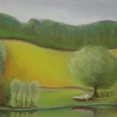 Plener malarski - Zgorzałe, maj 2014.