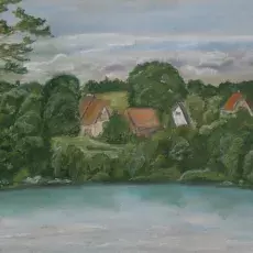 Plener malarski - Zgorzałe, maj 2014.
