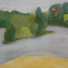 Plener malarski - Zgorzałe, maj 2014.
