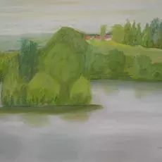 Plener malarski - Zgorzałe, maj 2014.