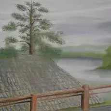 Plener malarski - Zgorzałe, maj 2014.