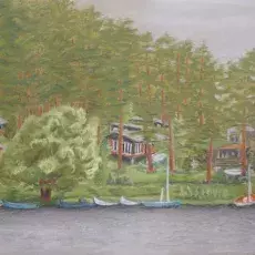 Plener malarski - Zgorzałe, maj 2014.