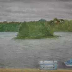 Plener malarski - Zgorzałe, maj 2014.