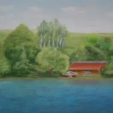 Plener malarski - Zgorzałe, maj 2014.