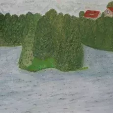 Plener malarski - Zgorzałe, maj 2014.