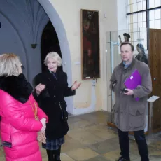 Wizyta uczestników Warsztatów plastycznych w Muzeum Diecezjalnym w Oliwie