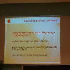 Wykład Pani prof.. dr hab.med. Krystyny de Wanden - Gałuszko "Problemy psychiczne ludzi w podeszłym wieku" - 08.04.2015
