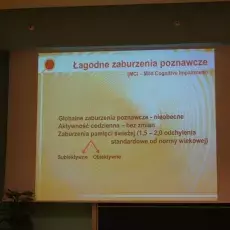 Wykład Pani prof.. dr hab.med. Krystyny de Wanden - Gałuszko "Problemy psychiczne ludzi w podeszłym wieku" - 08.04.2015