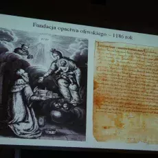 Wykład prof. Aleksandra Piwka - " Cysterski na Pomorzu" - 09.04.2015