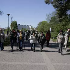 7.05.2015 - III Marsz Nordic Walking Studentów UTW.
