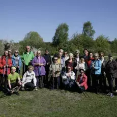 7.05.2015 - III Marsz Nordic Walking Studentów UTW.