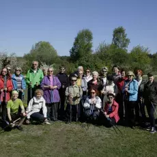 7.05.2015 - III Marsz Nordic Walking Studentów UTW.