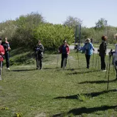 7.05.2015 - III Marsz Nordic Walking Studentów UTW.