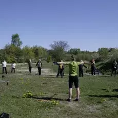 7.05.2015 - III Marsz Nordic Walking Studentów UTW.