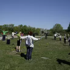7.05.2015 - III Marsz Nordic Walking Studentów UTW.