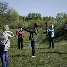 7.05.2015 - III Marsz Nordic Walking Studentów UTW.