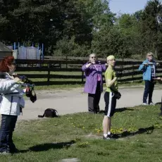 7.05.2015 - III Marsz Nordic Walking Studentów UTW.