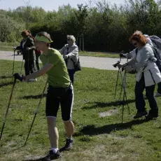 7.05.2015 - III Marsz Nordic Walking Studentów UTW.