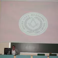 Wykład Piotra Mazurka - "Z dziejów Masonów w Polsce" - 21.05. 2015