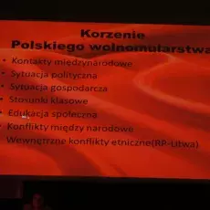 Wykład Piotra Mazurka - "Z dziejów Masonów w Polsce" - 21.05. 2015