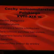Wykład Piotra Mazurka - "Z dziejów Masonów w Polsce" - 21.05. 2015