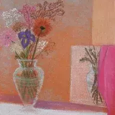Lidia CIEŚLIŃSKA - Martwa natura (pastel)