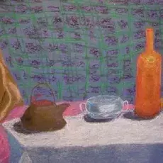Barbara JOPKIEWICZ - Martwa natura (pastel)