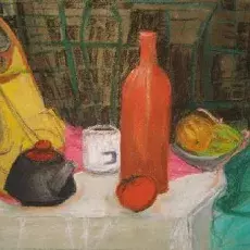 Małgorzata KAŁDONEK - Martwa natura (pastel)