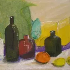 Małgorzata KAŁDONEJ - Matrwa natura (pastel)