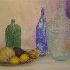 Marlena KORYCKA - Martwa natura (pastel)