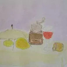 Maciej KURZYŃSKI - Martwa natura (pastel)