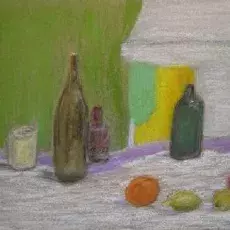Ewa MADEJ - Martwa natura (pastel)