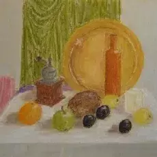 Irena NOWOSZ - Martwa natura (pastel)