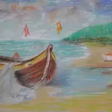Zofia Koziołkiewicz <br />- pastel