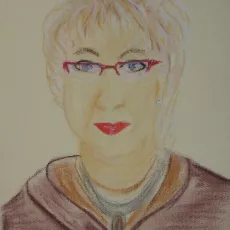 Kusińska Alicja<br /> - <em> Portret</em> <br />(pastel)