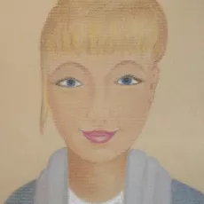 Kusińska Bronisława <br /> - <em> Portret</em> <br />(pastel)