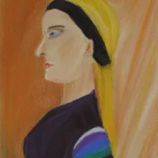 Pyzik Urszula<br /> - <em> Portret</em> <br />(pastel)