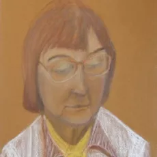 Madej Ewa<br /> - <em> Portret</em> <br />(pastel)