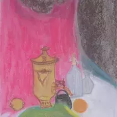 Kobylińska Irena<br /><em>Martwa Natura</em><br />(pastel)