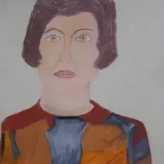 Łubińska-Kmiecik Bożena<br /><em>Portret</em><br />(pastel)