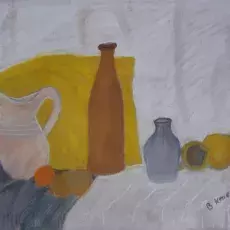 Łubińska-Kmiecik Bożena<br /><em>Martwa Natura</em><br />(pastel)