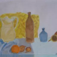 Pepłowska Danuta<br /><em>Martwa Natura</em><br />(pastel)