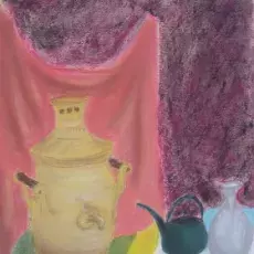 Szymkowicz Alicja<br /><em>Martwa Natura</em><br />(pastel)