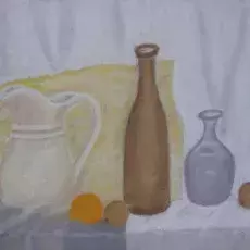 Szymkowicz Alicja<br /><em>Martwa Natura</em><br />(pastel)