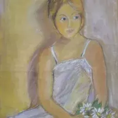 Tetzlaff Teresa<br /><em>Modelka</em><br />(pastel)