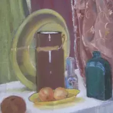 Haczewska Zofia<br /><em>Martwa Natura</em><br />(pastel)