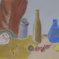 Klepacka Mirosława<br /><em>Martwa Natura</em><br />(pastel)